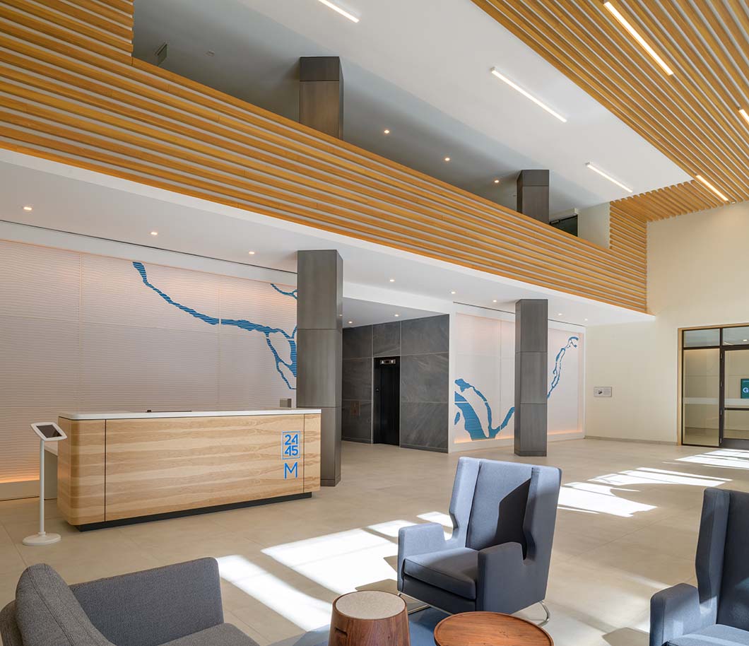 2445 M st lobby view
