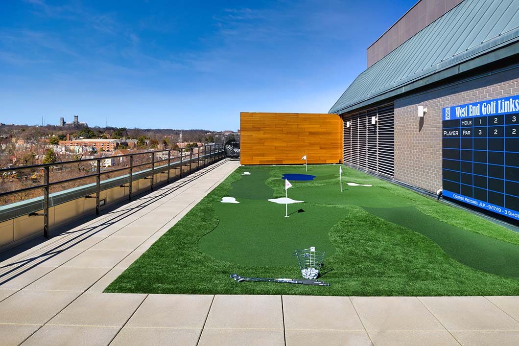 2445 m st rooftop golf